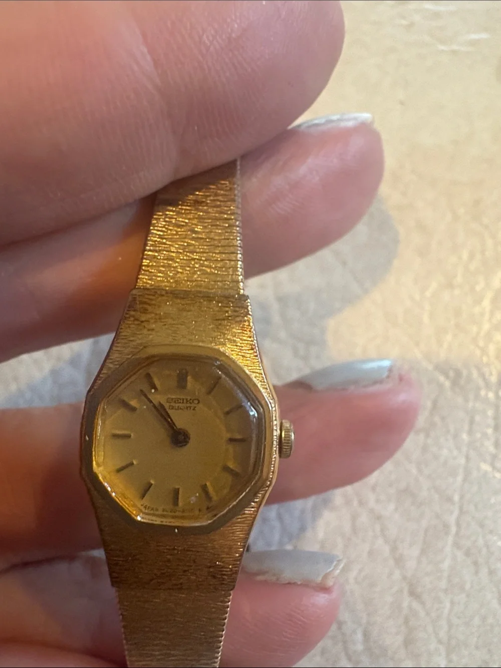 Seiko Gold Tone Women's Bracelet Watch